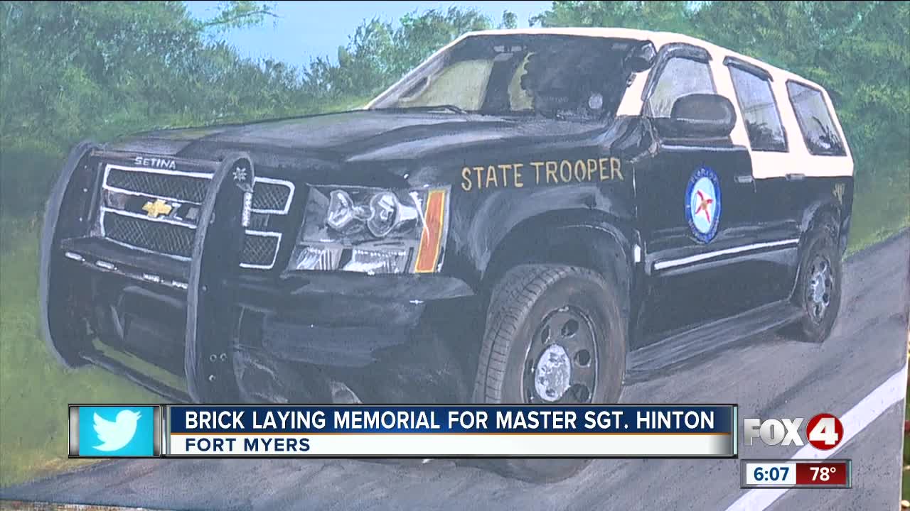 Master Sargent Hinton honored in memorial in Fort Myers