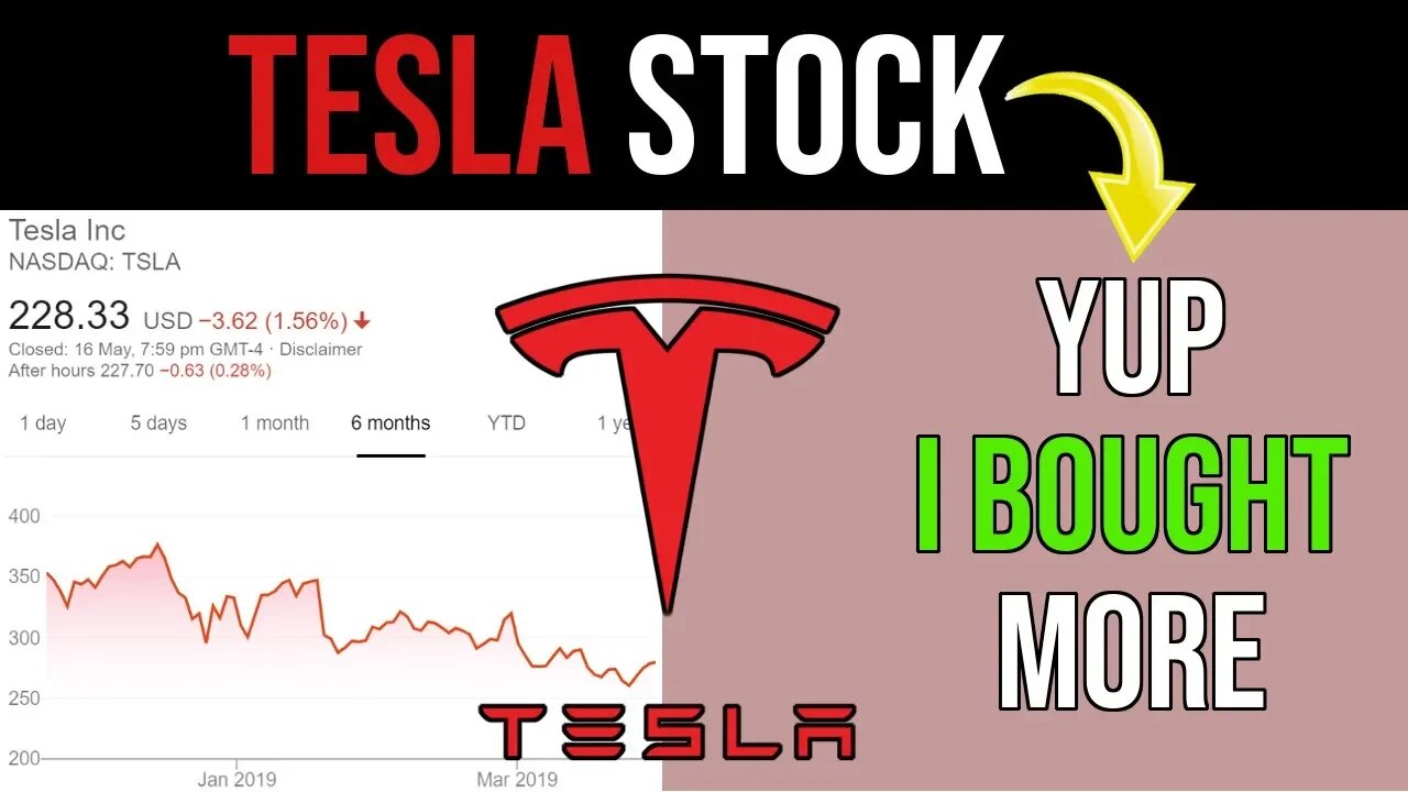 Why I Finally Bought More Tesla Stock...