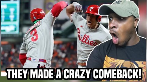 Phillies vs. Astros World Series Game 1 Highlights (10/28/22) | MLB Highlights Reaction