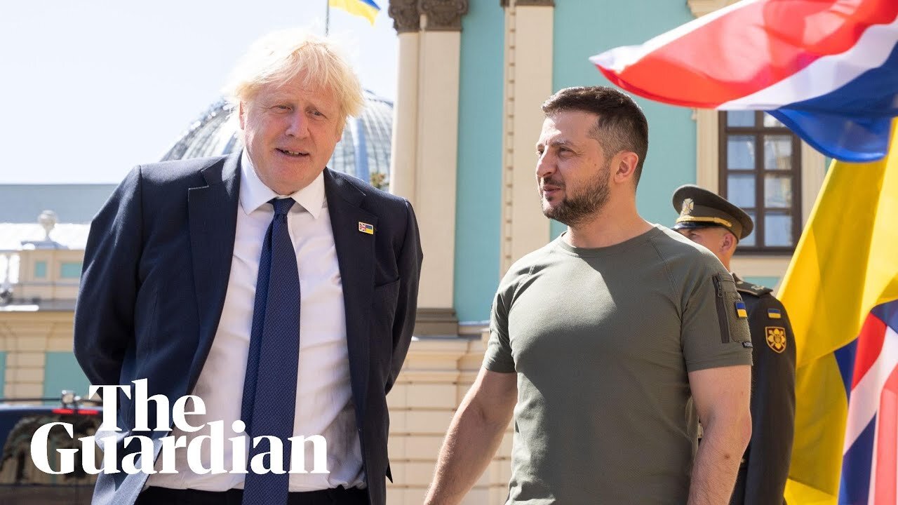 Boris Johnson visits Kyiv to mark Ukraine's independence day