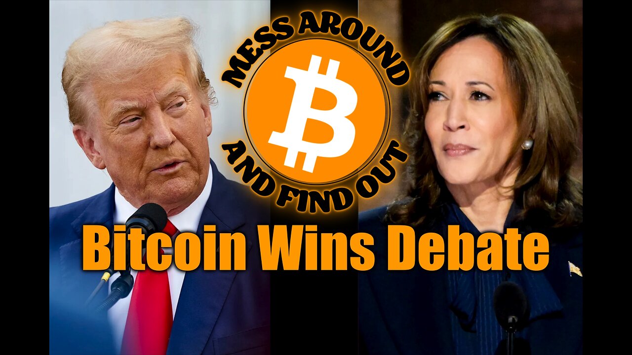 Bitcoin Wins Presidential Debate | Trump Backs Bitcoin Mining, Harris Drives Crypto Adoption!