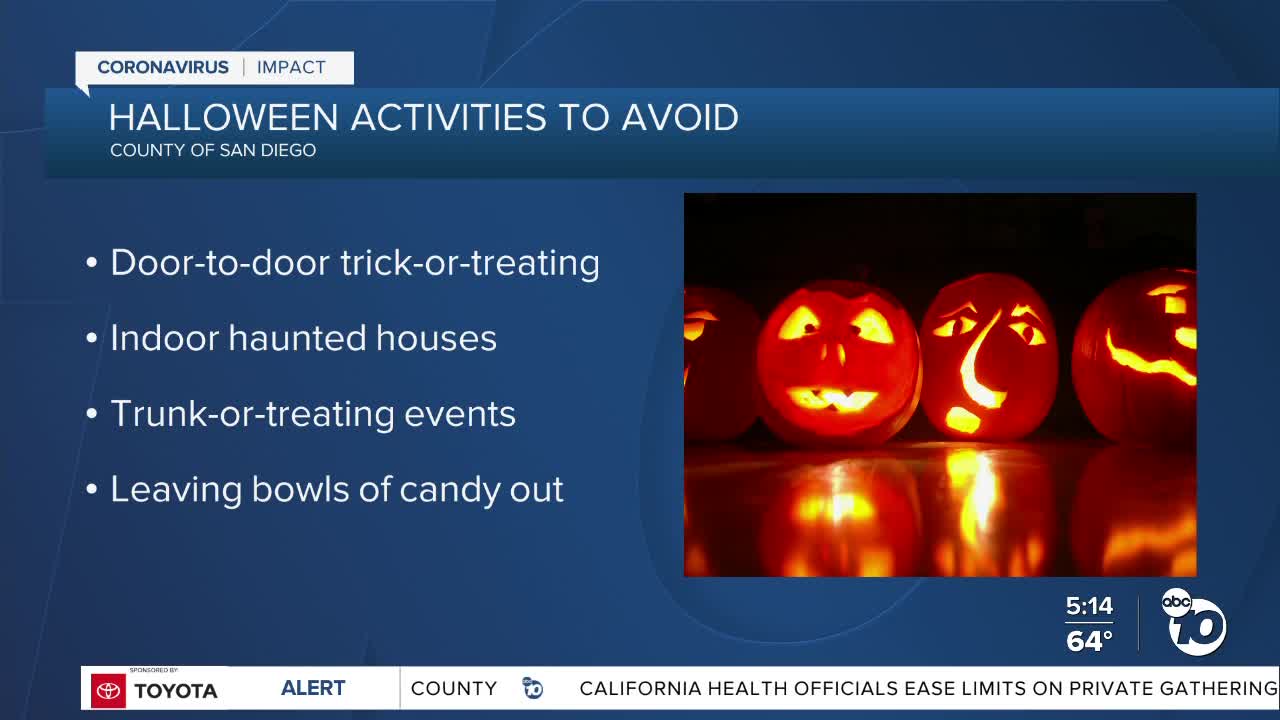 County issues guidelines for safe Halloween