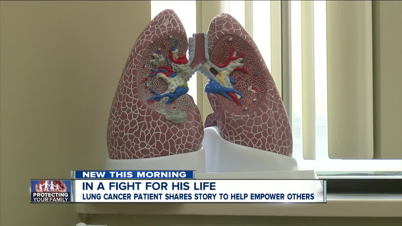 Williamsville man diagnosed with lung cancer even though he never smoked