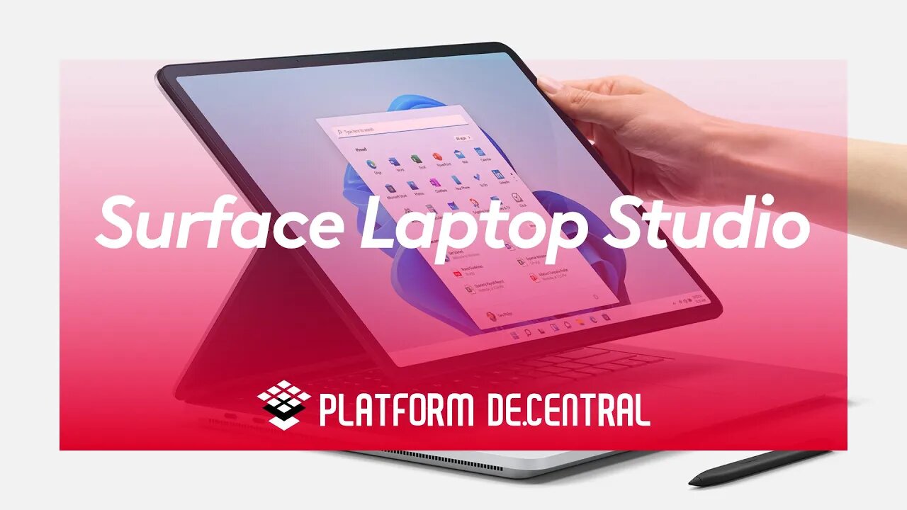 The new Surface Laptop Studio- Incredibly powerful, infinitely flexible