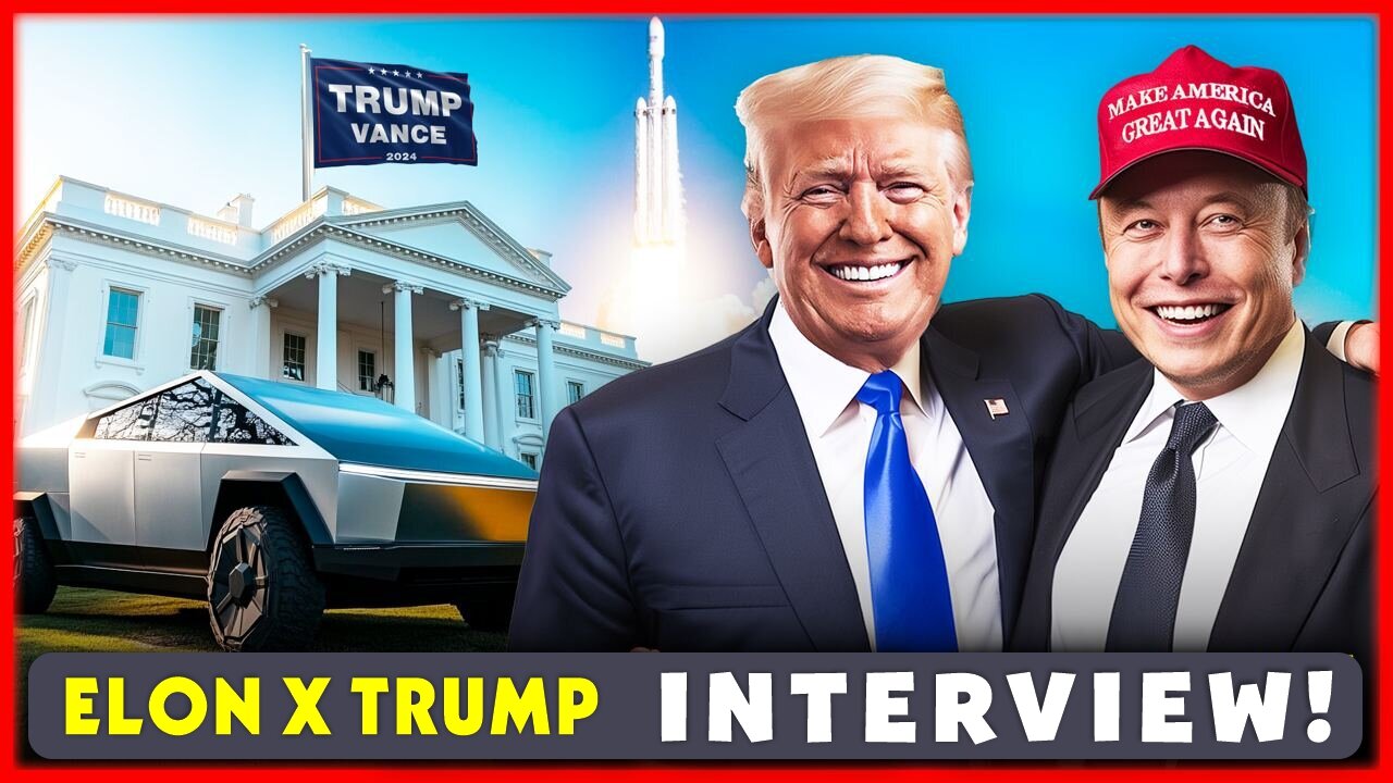 🚨🚨🚨 Trump LIVE With Elon Musk Right Now! The Triumphant Return to X: Benny Johnson - 8/12/2024