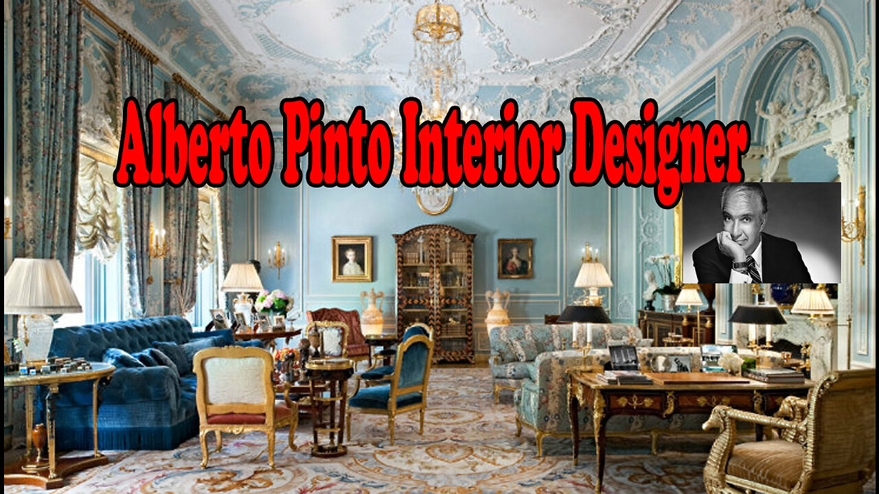 Interior Designer Alberto Pinto.