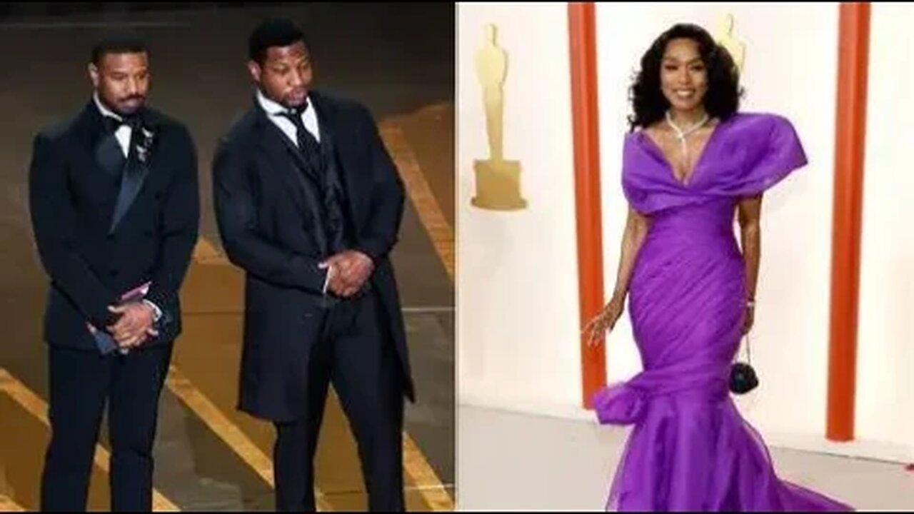 Michael B. Jordan and Jonathan Majors Supports " Auntie" at the Oscars