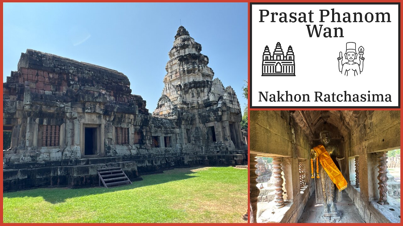 Prasat Phanom Wan 10th Century Khmer Temple - Nakhon Ratchasima Thailand 2024