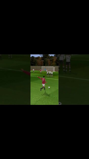 CR7 ROCKET SHOOT FREE KICK FIX GOAL DLS #dls #fifa22 #fifamobile #shorts #subscribe #dls22