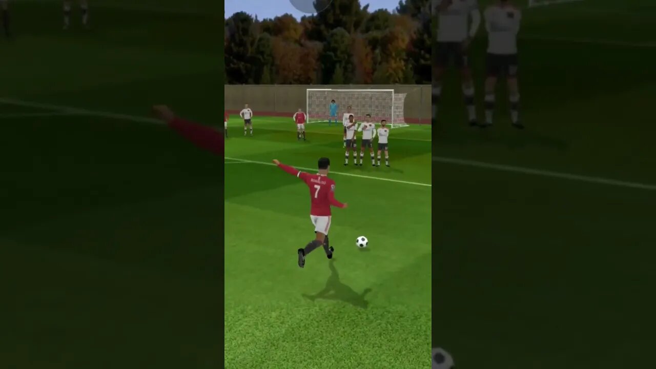 CR7 ROCKET SHOOT FREE KICK FIX GOAL DLS #dls #fifa22 #fifamobile #shorts #subscribe #dls22