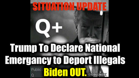 Situation Update 11.18.24 - Trump To Declare National Emergancy to Deport Illegals. Biden OUT