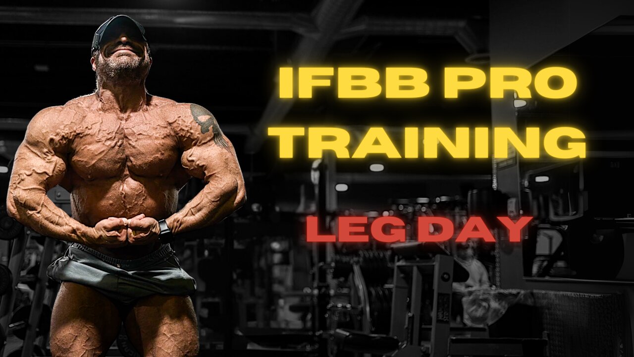 IFBB PRO TRAINING: Leg Day