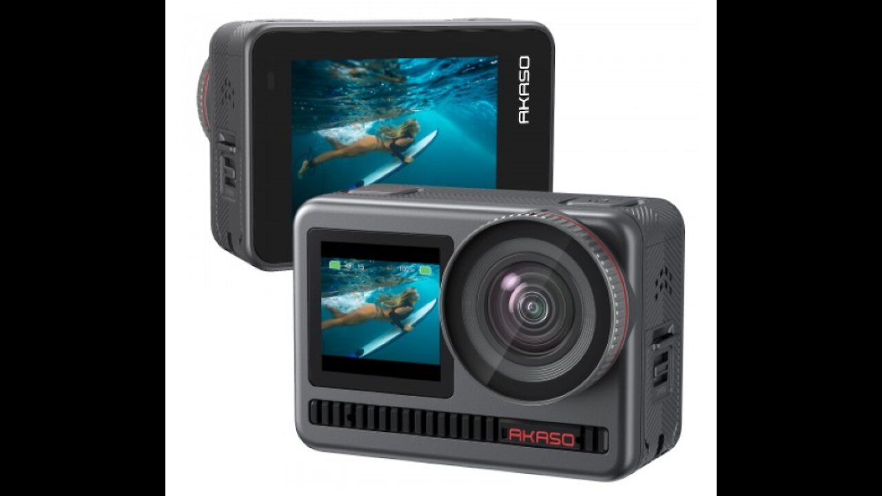 AKASO Brave 8 - 48MP 4K60fps Action Camera w/ SuperSmooth Stabilization