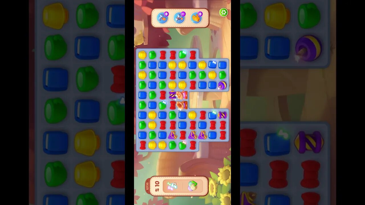 Shorts Playrix Homescapes Gameplay Walkthrough Level 12735-040