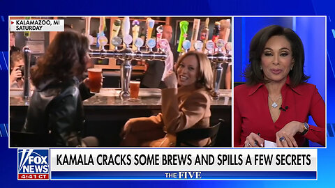 Judge Jeanine: Kamala Harris 'Spills The Tea' In Hot Mic Moment