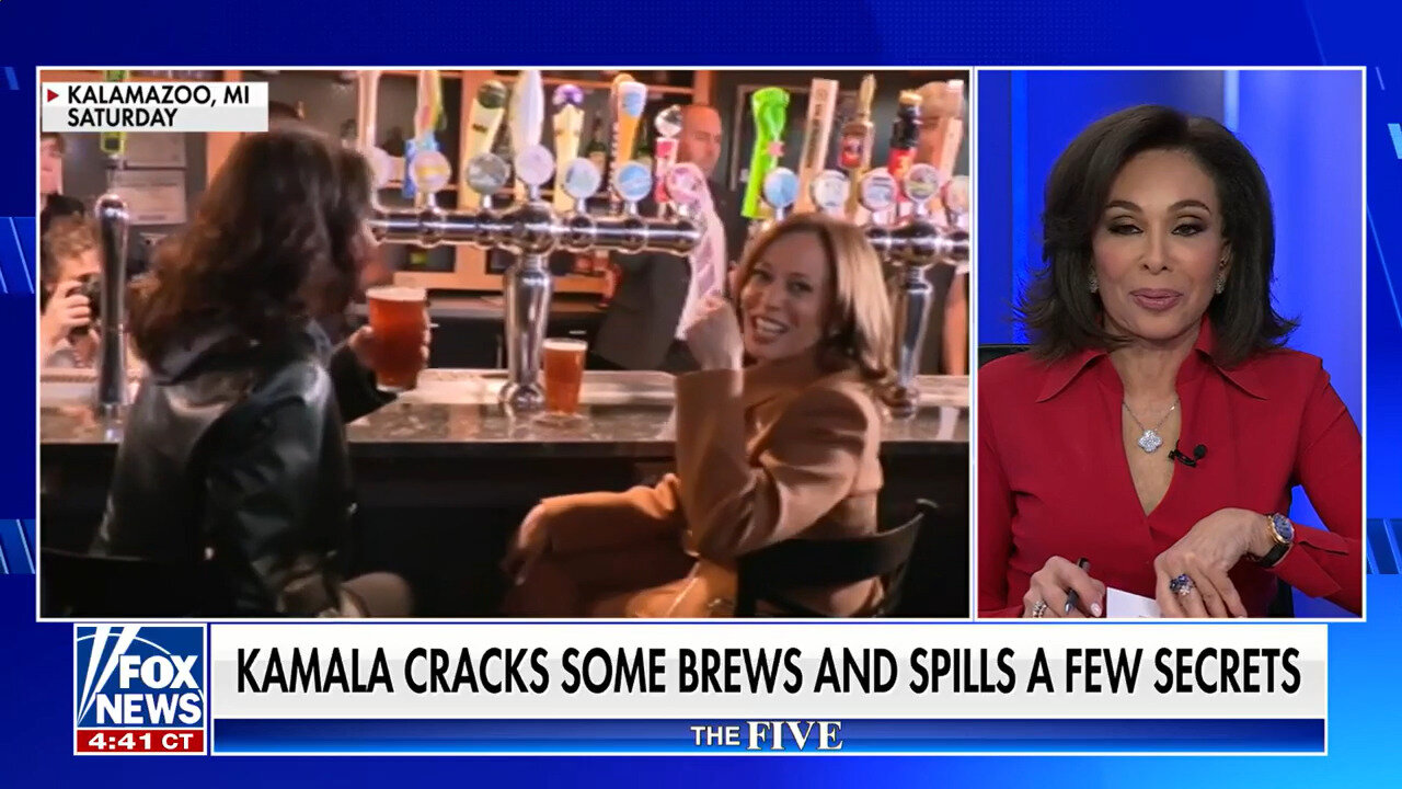 Judge Jeanine: Kamala Harris 'Spills The Tea' In Hot Mic Moment