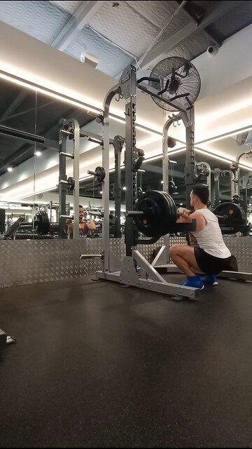 Raw Front Squat (160kg/353lb)