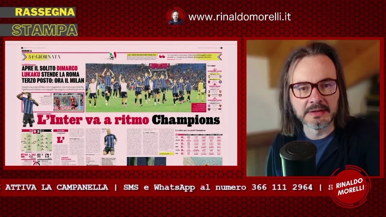 Rassegna Stampa 7.5.2023 #339 - INTER e MILAN battono la Capitale! Oggi la Juventus a Bergamo