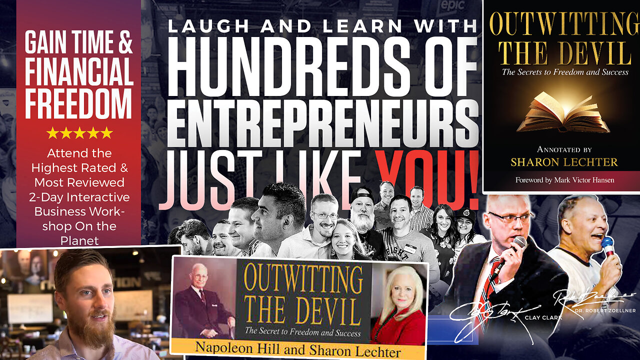 Ryan Wimpey | Ryan Wimpey Success Story + Outwitting the Devil Co-Author Sharon Lechter Interview (Part 2) + "It’s definitely gotten a lot better. We’ve got a lot of systems & marketing in place now. I don’t even worry about marketing anymo