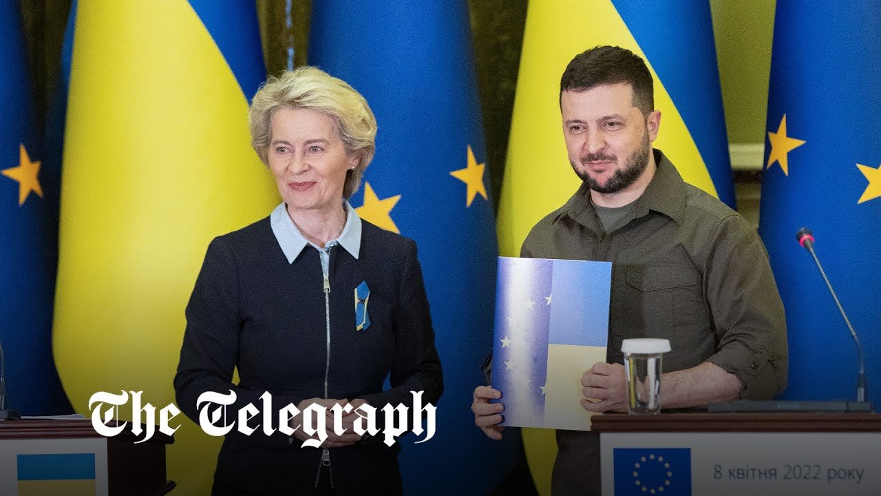 Ukraine war: EU chief promises speedy start for Ukraine's membership at meeting in Kyiv