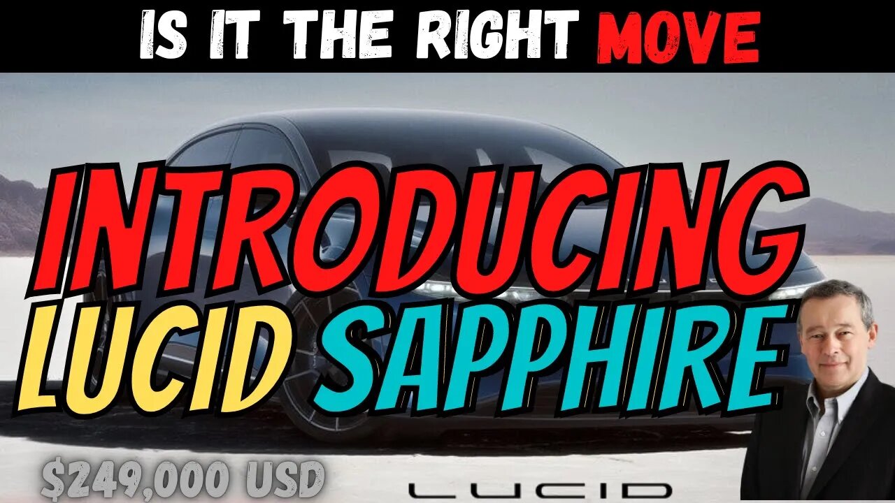 Introducing Lucid Air Sapphire 💰 Initial Thoughts LCID │ Shorts Doubling Down $LCID