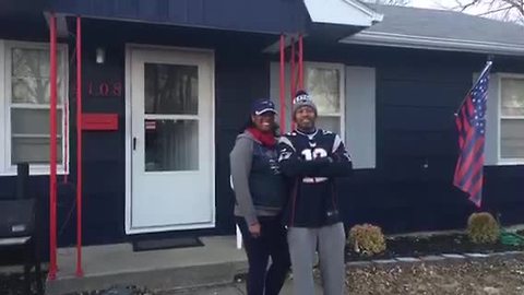 Metro Patriots fan goes all out for his team