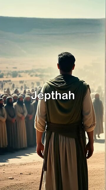 Jepthah, a judge of Israel.