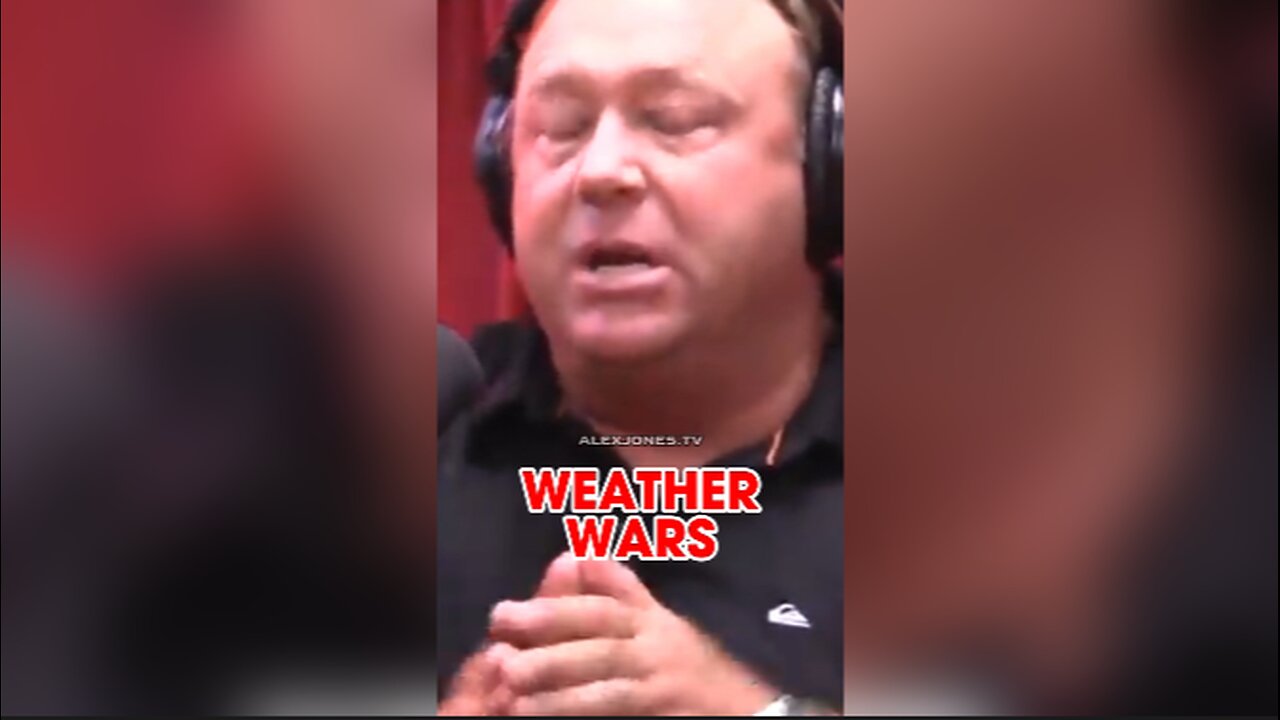 Alex Jones: CIA Admits Chemtrails & Weather Weapons Are Real - Joe Rogan Experience 911