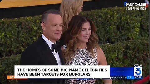 Tom Hanks and other celebrities find out they're not immune from Los Angeles crime