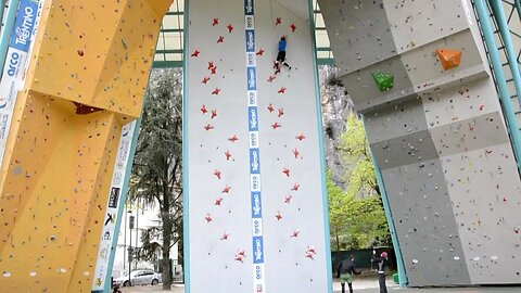 Speed climbing training Arco 2012