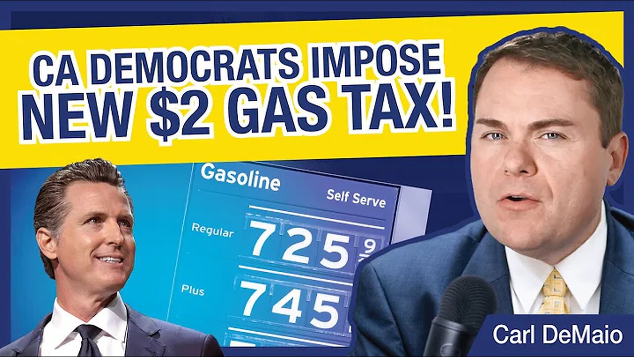 Gavin Newsom is a POS. CA Democrats Impose New $2 Gas Tax! 11-12-2024