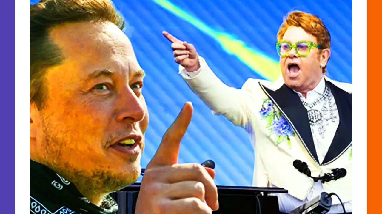 Elon & Elton John Go At It On Twitter 🟠⚪🟣 NPC Politics