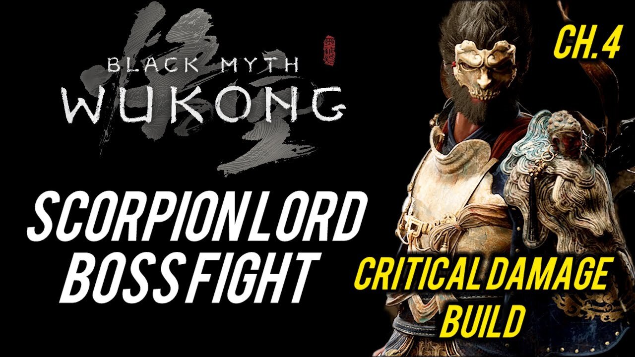 Black Myth Wukong: Scorpion Lord Takedown (NG+2, No Damage)