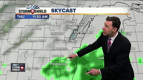 Michael Fish's NBC26 weather forecast