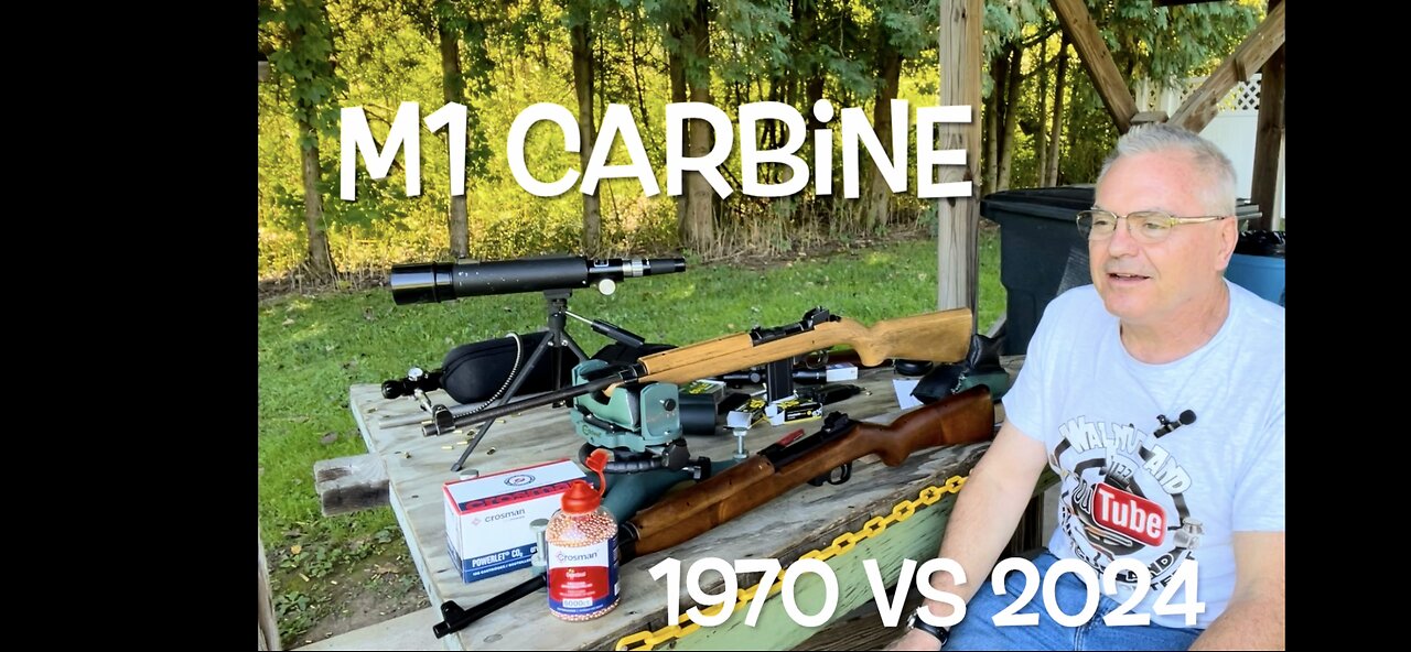 Crosman M1 carbine 1970 vs 2024!