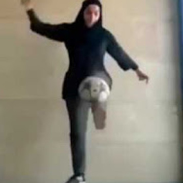 Talented Girl Shows Off Incredible Football Tricks
