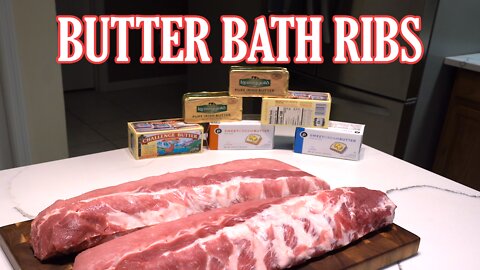 Butter Bath Ribs | Ribs Cooked in Butter