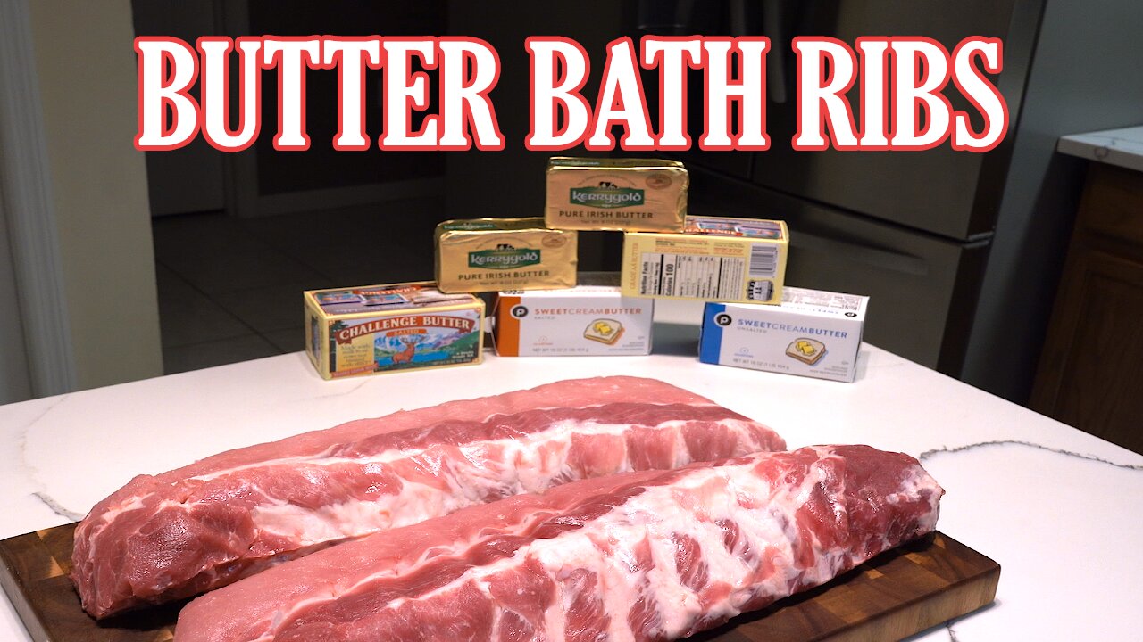 Butter Bath Ribs | Ribs Cooked in Butter