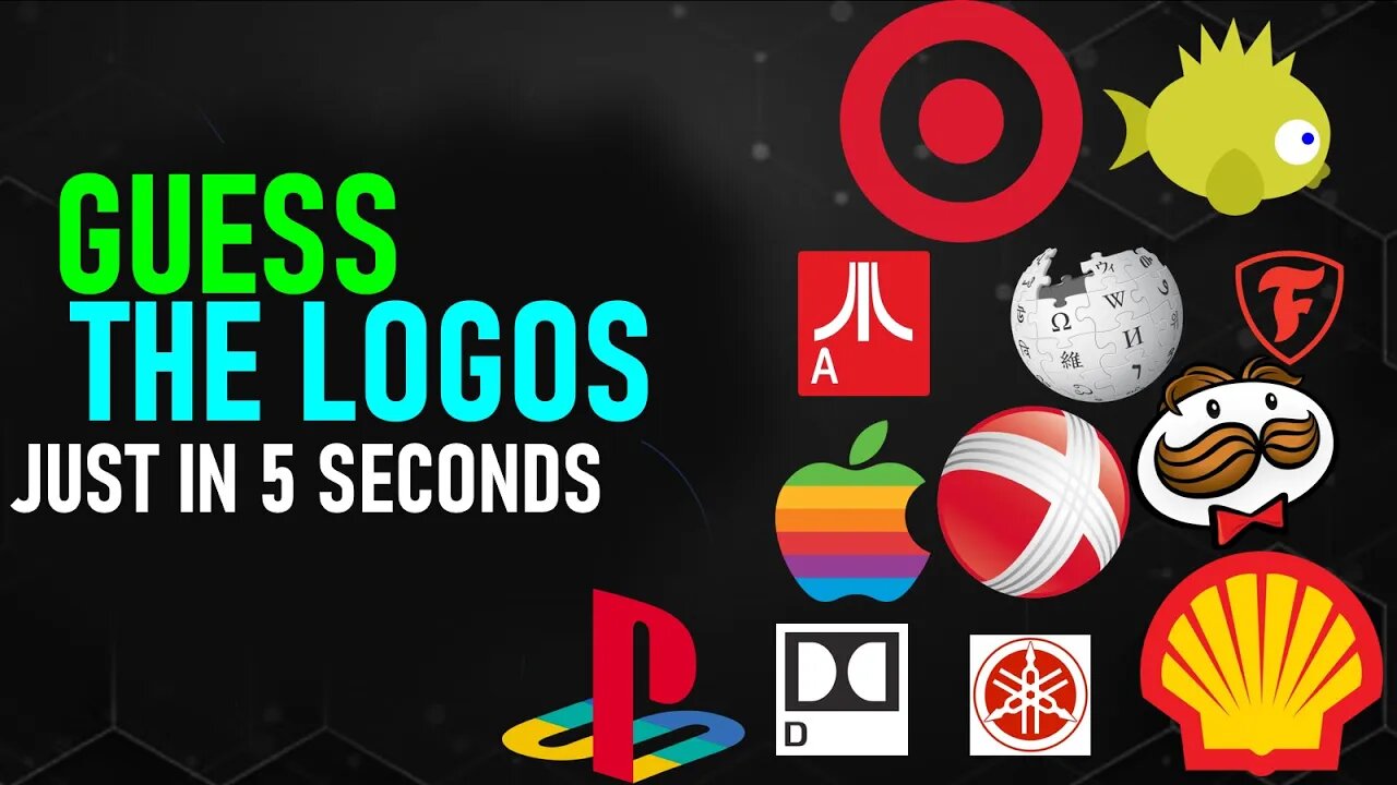 Guess the Logo Challenge | Can You Guess Famous Brand Logos in 05 Seconds? #guessthelogoquiz #Logo