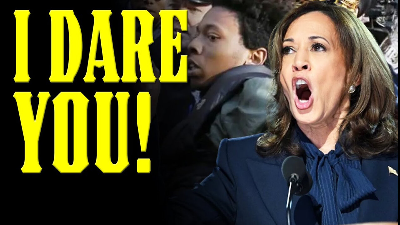 Kamala Harris DARES Black America to Vote for TRUMP