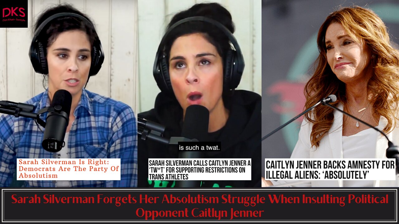 Sarah Silverman Forgets Her Absolutism Struggle When Insulting Political Opponent Caitlyn Jenner