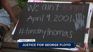 Black Lives Matter protest grows outside City Hall