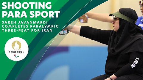 Sareh Javanmardi Wins Gold In The Women s 10m Pistol SH1 shooting Paralympic Games