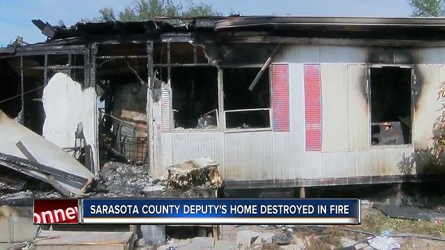 Sarasota Co. Deputy loses everything in house fire