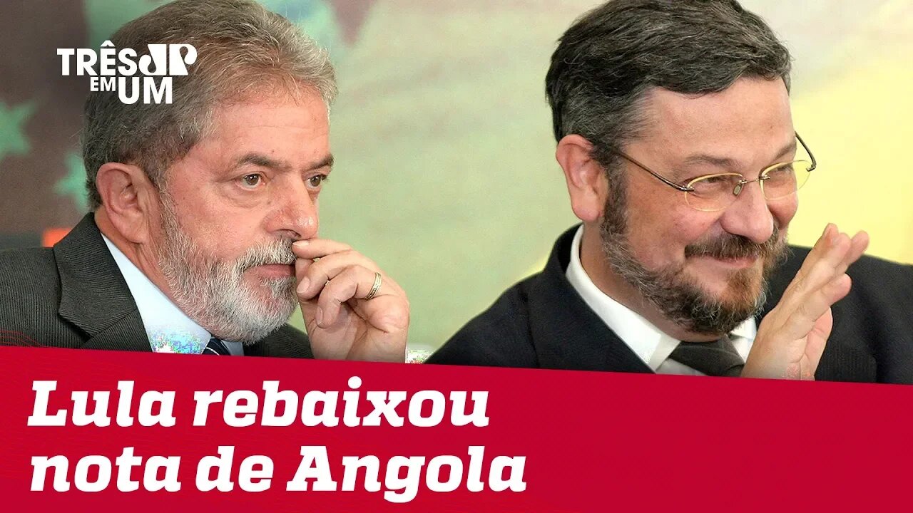 Lula rebaixou nota de risco de Angola para garantir propina, diz Palocci