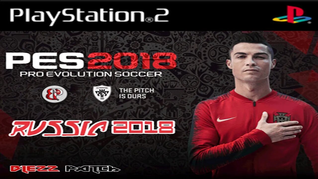 PES 2018 PS2 Blezz Patch World Cup 2018 Russia Edition For English Version