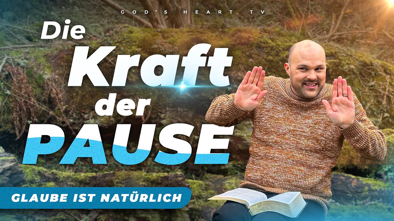 Die KRAFT der PAUSE! | Bruder Chris | Glaube ist natürlich