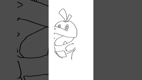 Draw New Pokemon Fuecoco #pokemon #pokemonscarletandviolet