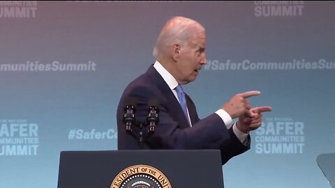 Biden Ends His Speech In The Strangest Way