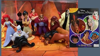 DISNEY HEROES VS VILLAINS TOY READ ALOUD STORYTIME